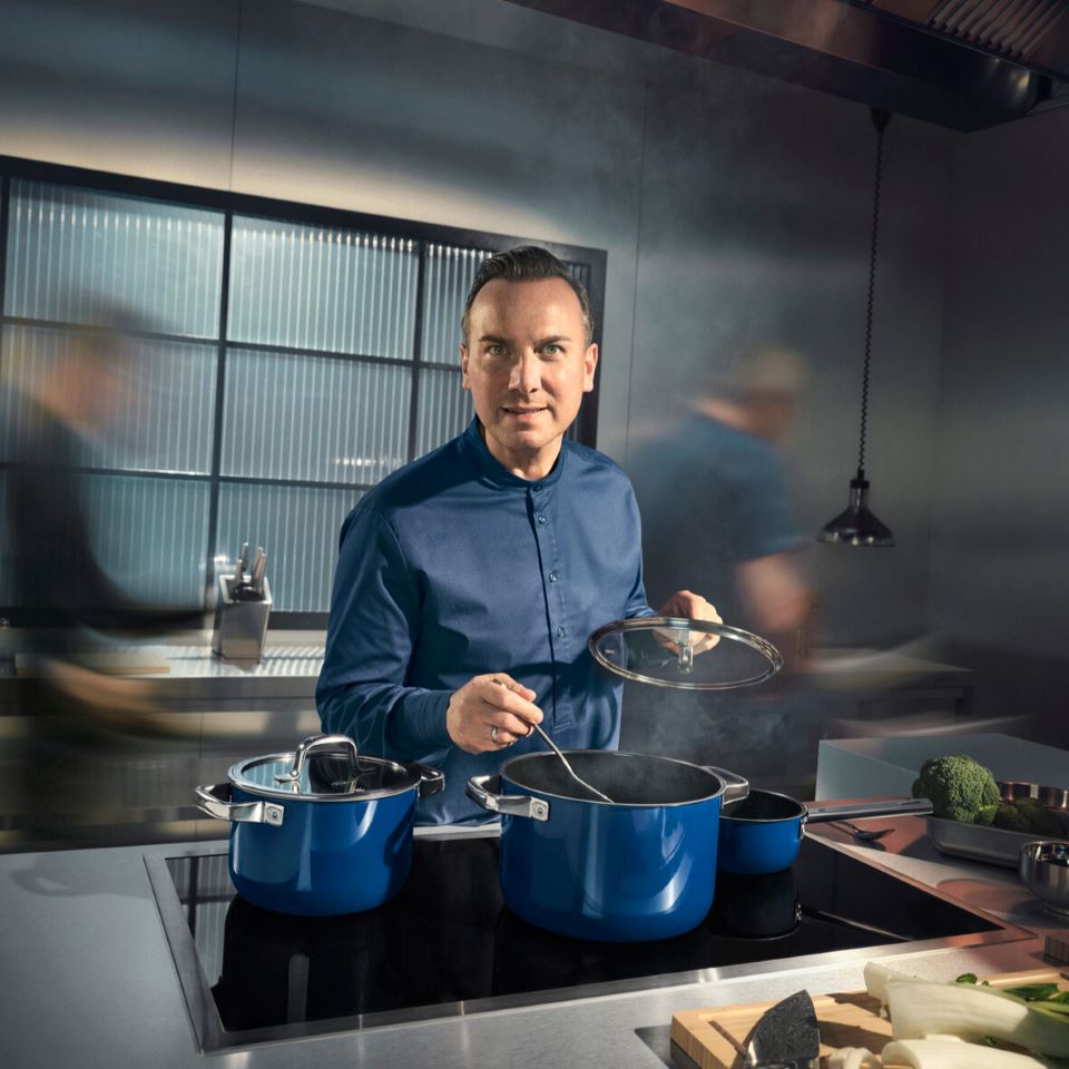 WMF Fusiontec Mineral Pro, Topf-Set, 4-teilig, Tim Raue Edition