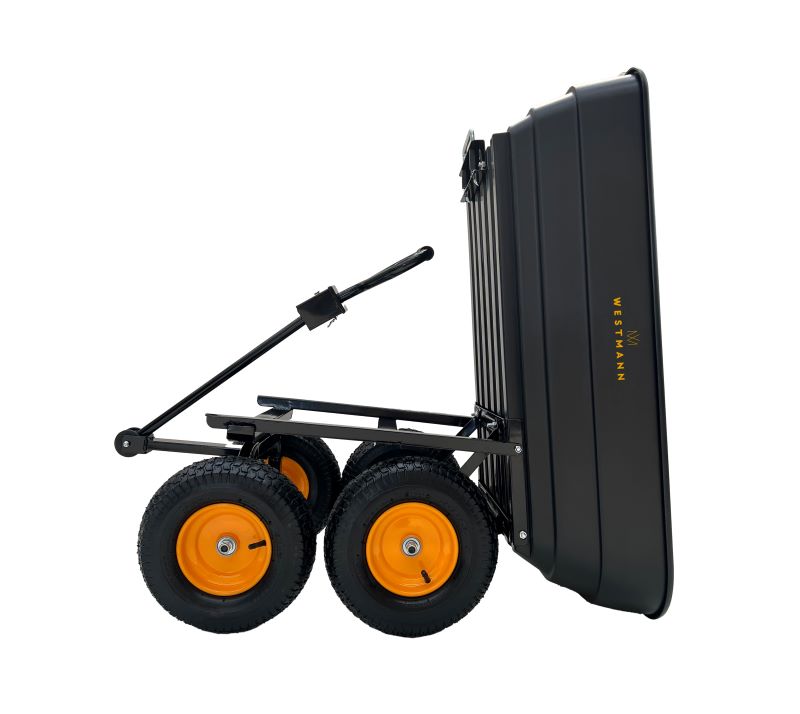 WESTMANN Kunststoff Gartenwagen Prakta M 125l, m. Kippfunktion