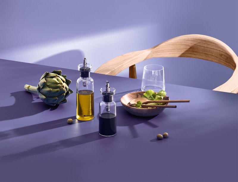AdHoc AromaPour BZ79 Öl- & Essigspender 120 ml Glas Edelstahl