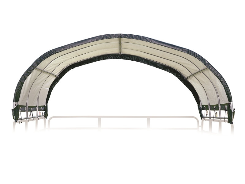 SHELTERLOGIC Weidezelt - Foliengarage Überdachung 13,7 m²