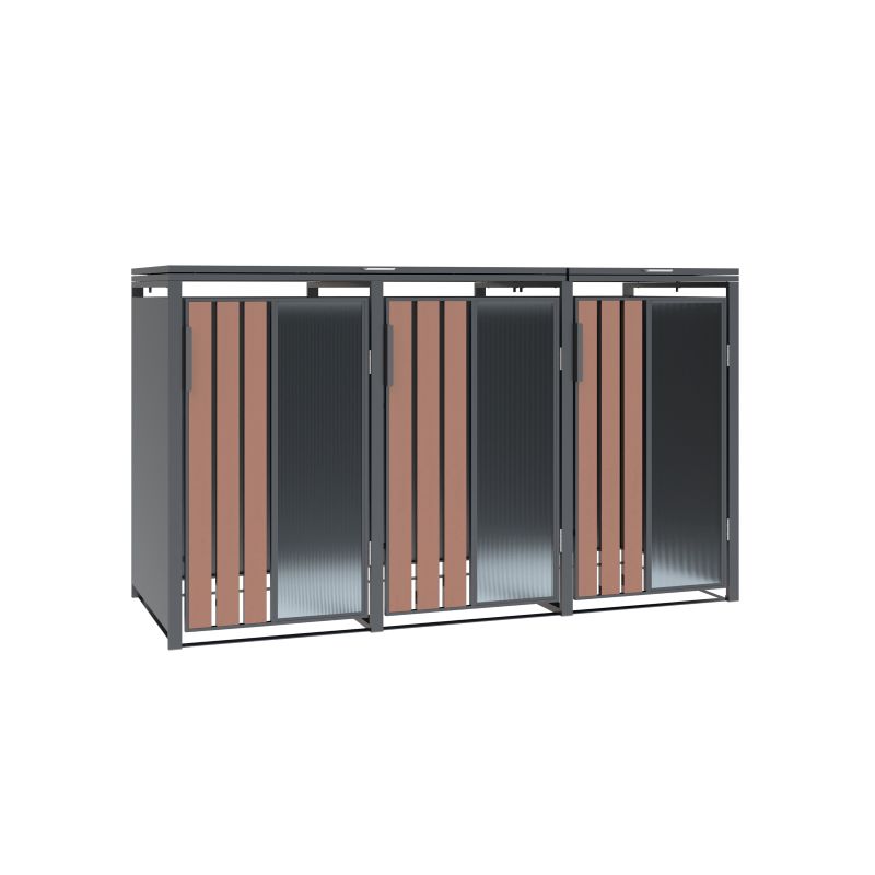 WESTMANN Mülltonnenbox metall Status 3