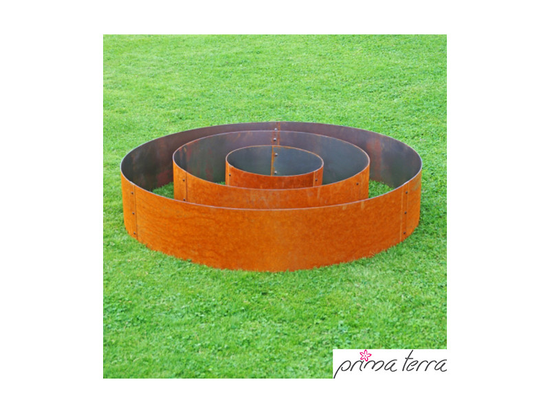 PRIMA TERRA Pflanzenpyramide Metall Edelrost d=120cm