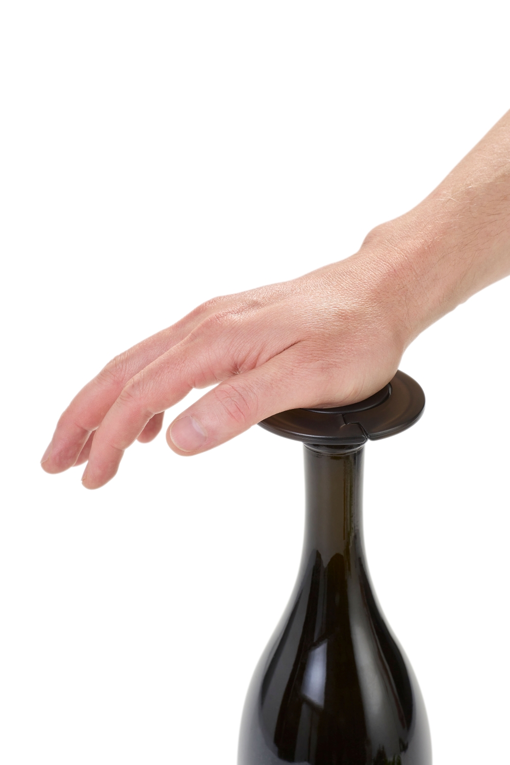 AdHoc Gusto FV31 Sekt- und Champagnerverschluss Schwarz