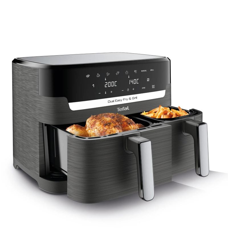TEFAL Dual Easy Fry & Grill EY905B10