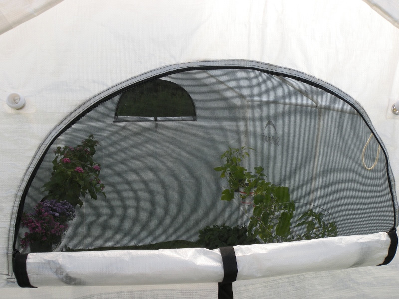 SHELTERLOGIC Folien Gewächshaus Treibhaus 4,32 m² inkl. Regalen