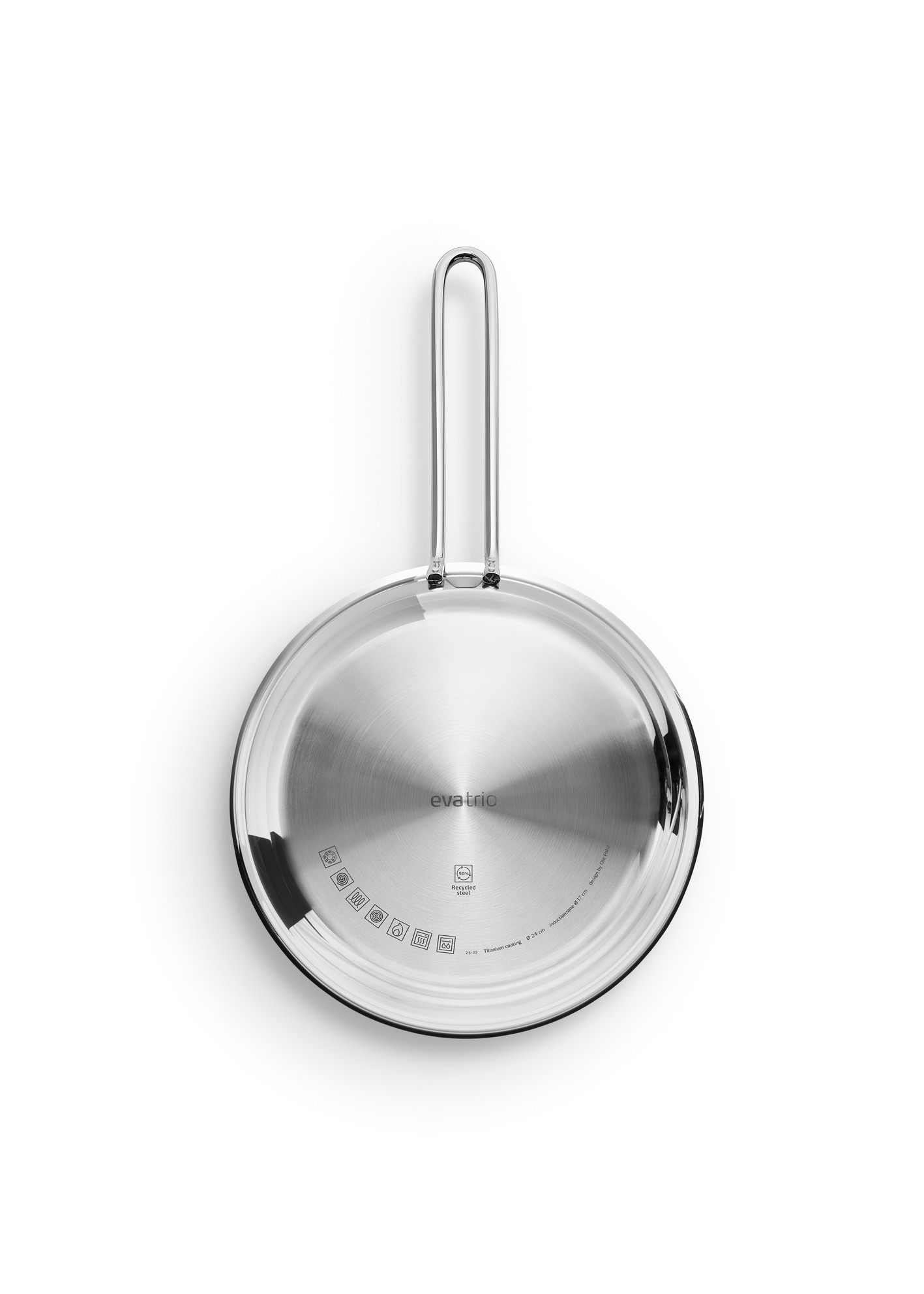 Eva Trio Bratpfanne 24 cm Slip-Let® Laser Titanium
