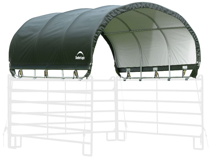 SHELTERLOGIC Weidezelt - Foliengarage Überdachung 13,7 m²