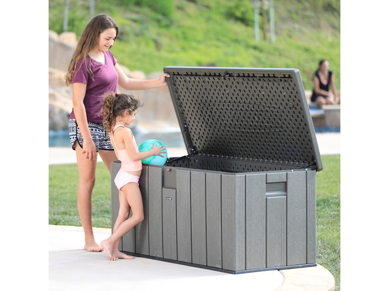 LIFETIME Kissenbox Dunkelgrau 570 L