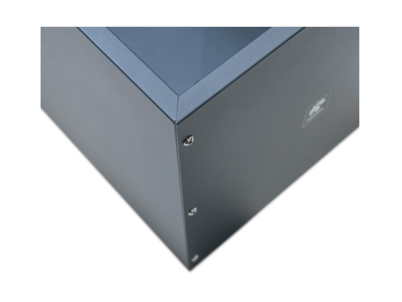 HERSTERA Pflanzgefäß Metall 100x50x50 anthrazit