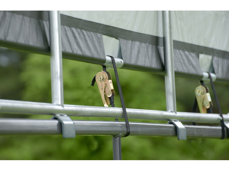 SHELTERLOGIC Weidezelt - Foliengarage Überdachung 13,7 m²