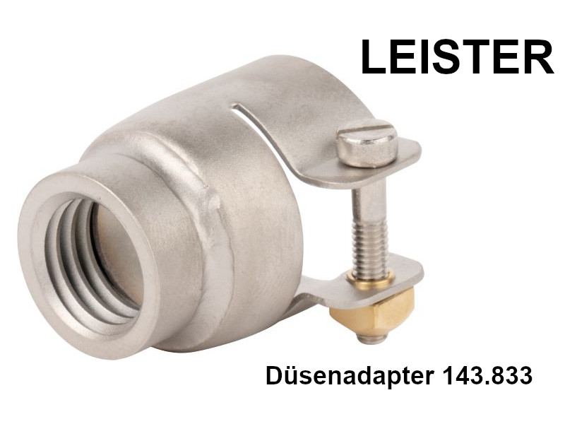 LEISTER Düsenadapter 143.833 aufschiebbar für Schraubdüsen
