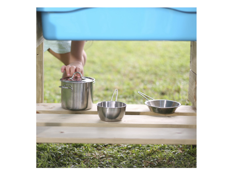 TP TOYS Holz Kinderspielküche DELUXE mit Zubehör