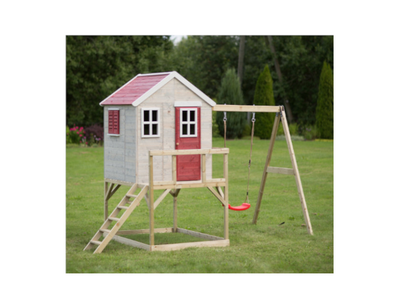 WENDI TOYS Spielhaus ZEBRA 350x192x242