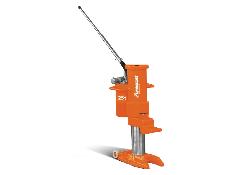 UNICRAFT Hydraulischer Maschinenheber HMH 25 mit Fahrwerk