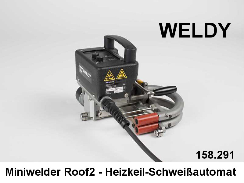 WELDY Miniwelder Roof2 - Heizkeil-Schweißautomat für Unterdachbahnen - 158.291