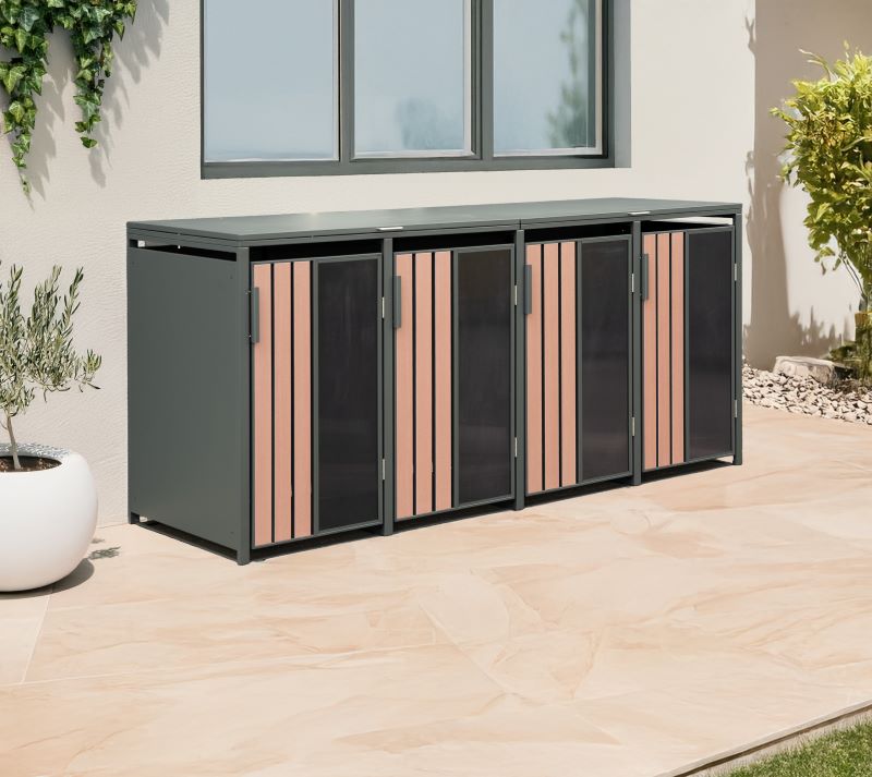 WESTMANN Mülltonnenbox metall Status 4