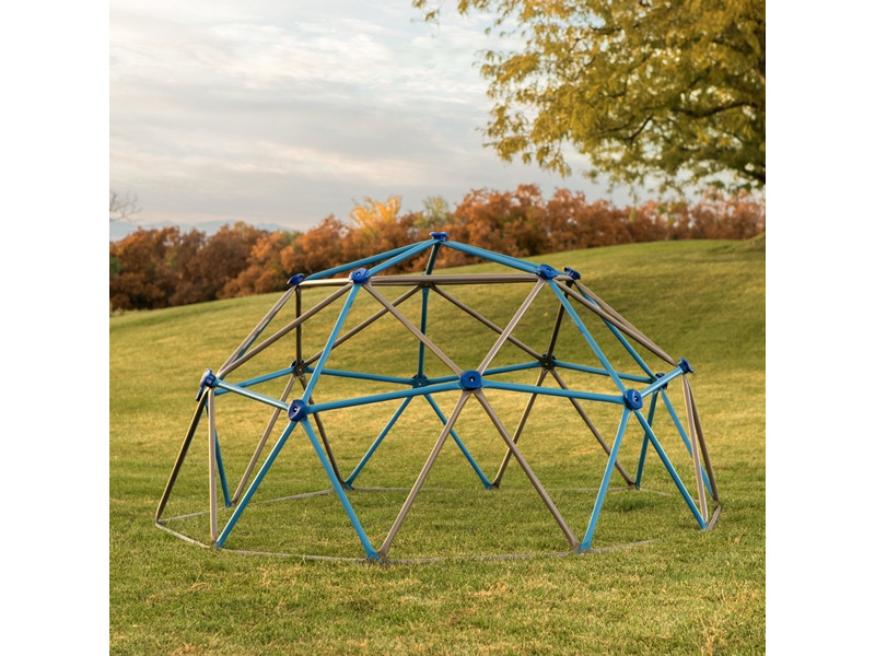 LIFETIME Klettergerüst GEODOME 274x274x137 braun/blau