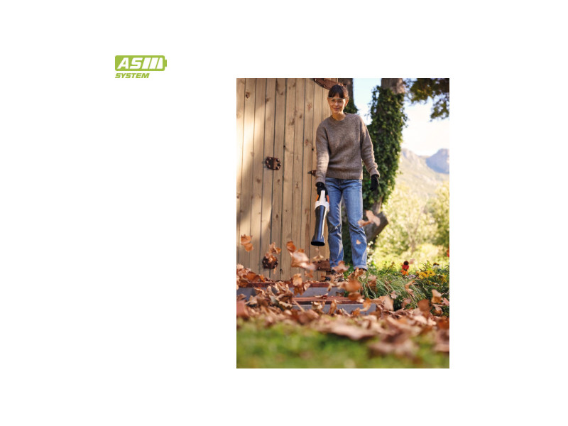 STIHL Akku Blasgerät BGA 30 mit 2x Akku AS2 und Ladegerät AL1