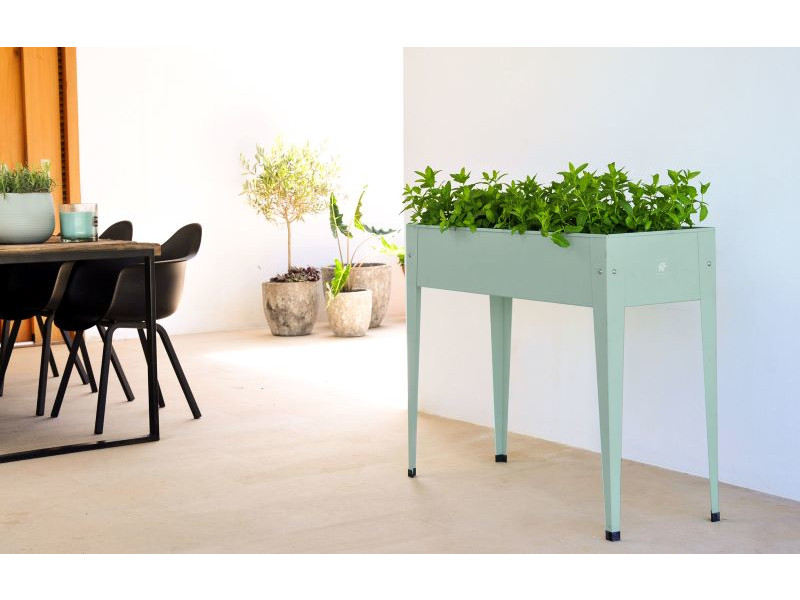 HERSTERA Garten Hochbeet URBAN kaktusgrün 100x40x84