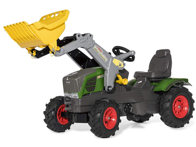 ROLLY TOYS Trettraktor Farmtrac FENDT 211 Vario mit Luftreifen und Lader - 611089