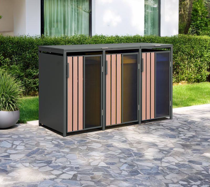 WESTMANN Mülltonnenbox metall Status 3