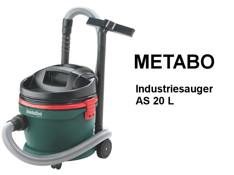 METABO Industriestaubsauger Sauger AS 20 L - 602012000