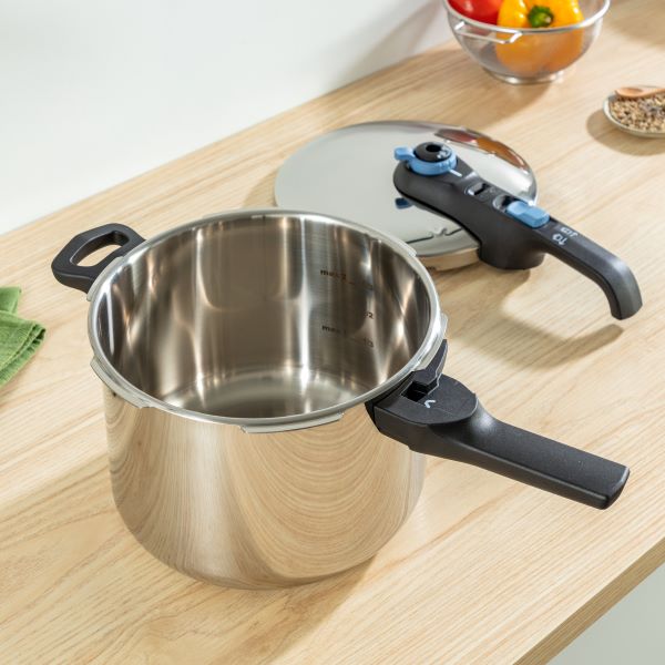TEFAL Secure Trendy Schnellkochtopf 6 L mit Korb