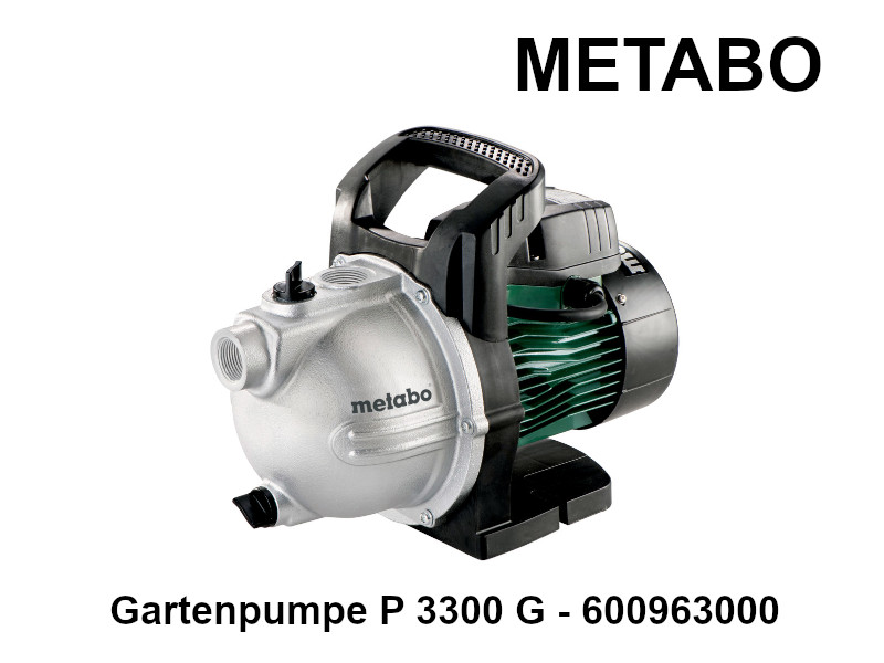METABO Gartenpumpe P 3300 G - 600963000