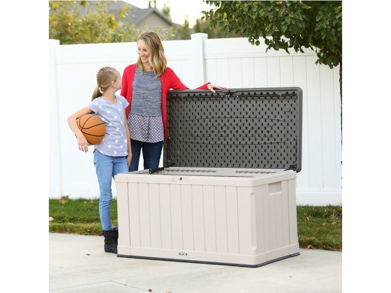 LIFETIME Kissenbox HARMONY Lichtgrau 440 L