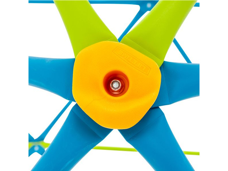 LIFETIME Klettergerüst GEODOME 335x335x168 blau/lime