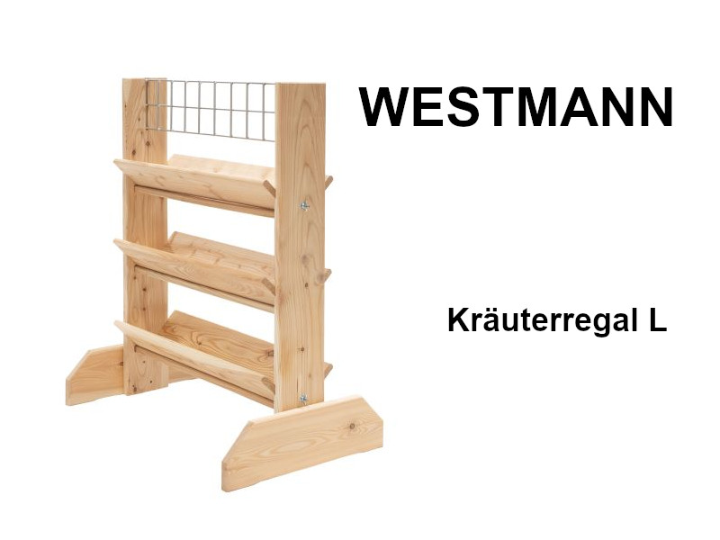 WESTMANN Kräuterregal Lärche 50x80x95 cm natur