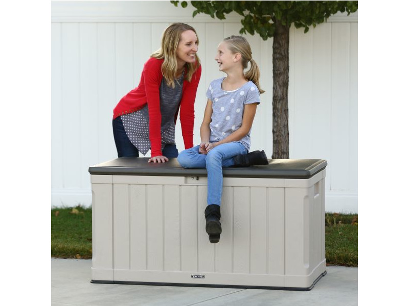 LIFETIME Kissenbox HARMONY Lichtgrau 440 L