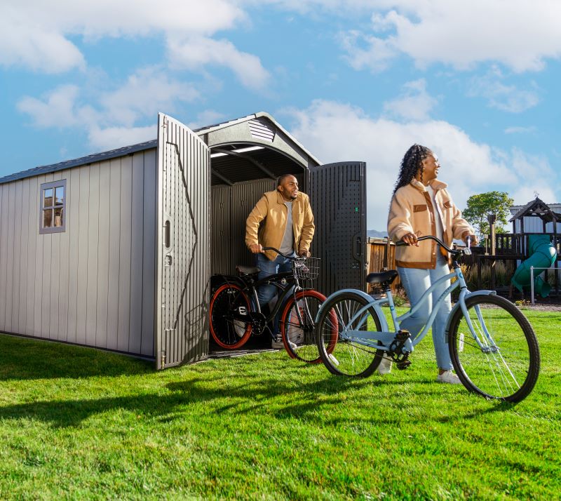 LIFETIME Kunststoff Gerätehaus UTAH,400x200cm