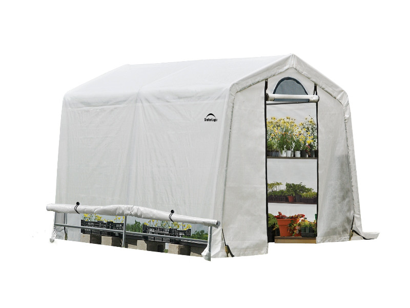 SHELTERLOGIC Folien Gewächshaus Treibhaus 5,76m²