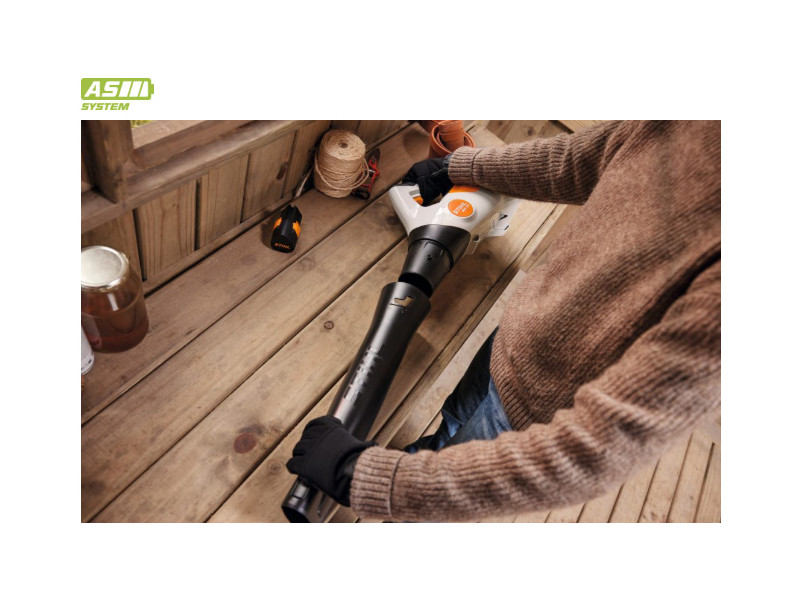 STIHL Akku Blasgerät BGA 30 mit 2x Akku AS2 und Ladegerät AL1