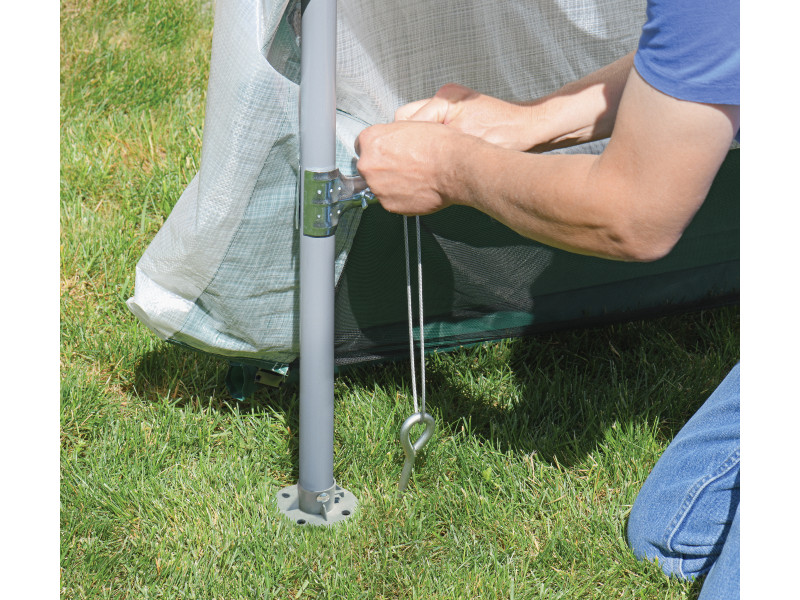 SHELTERLOGIC Folien Gewächshaus Treibhaus 180x240x200 cm