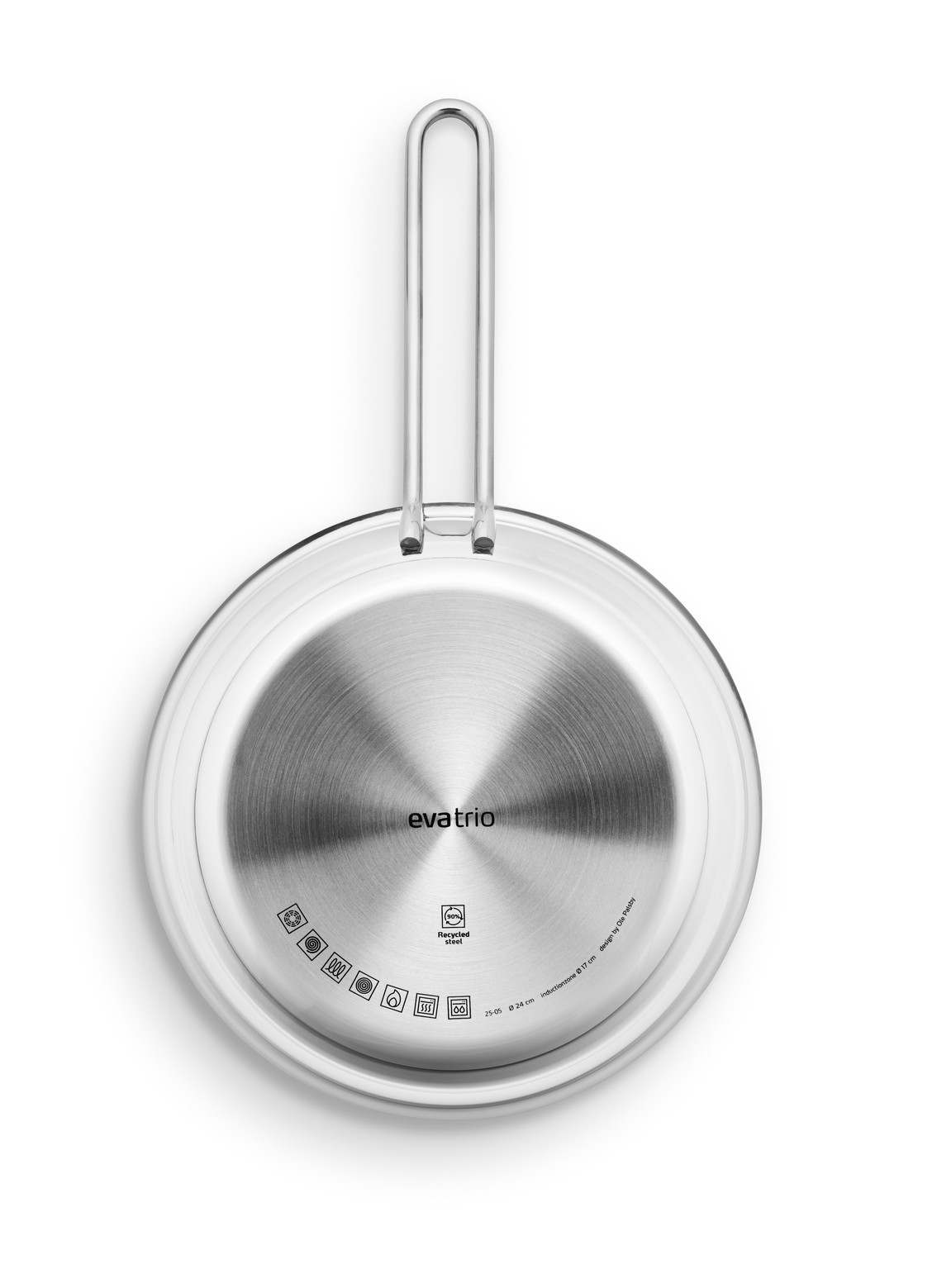 Eva Trio Bratpfanne 24 cm Edelstahl