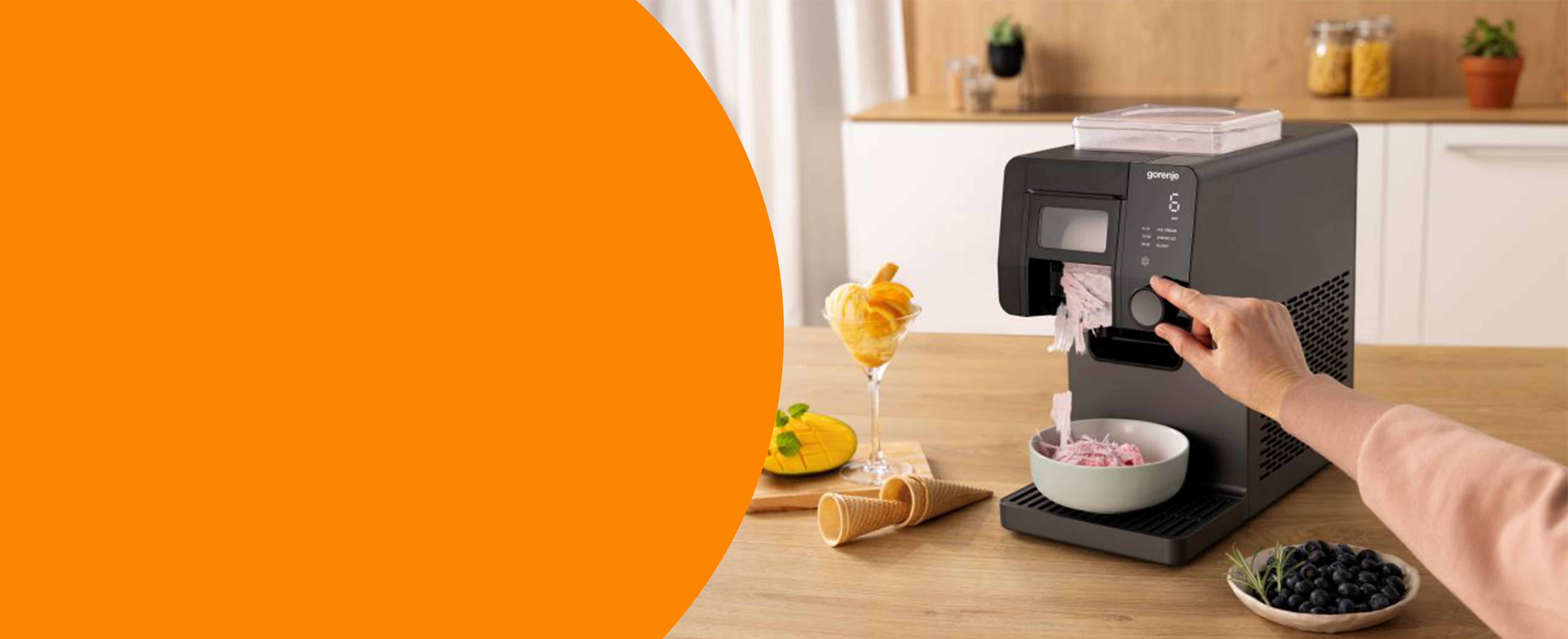 Top Seller - HGW - Eismaschine - 3 in 1