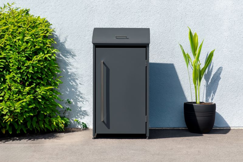 WESTMANN Mülltonnenbox metall Moderna 1x240 l