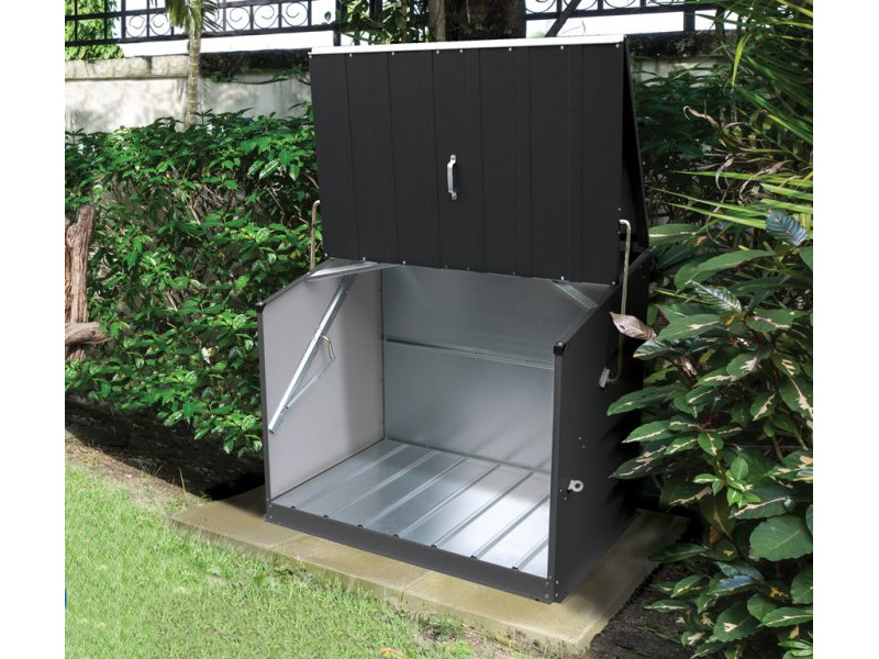 TRIMETALS Aufbewahrungsbox STOWAWAY inkl. Metallboden 138x89x113cm