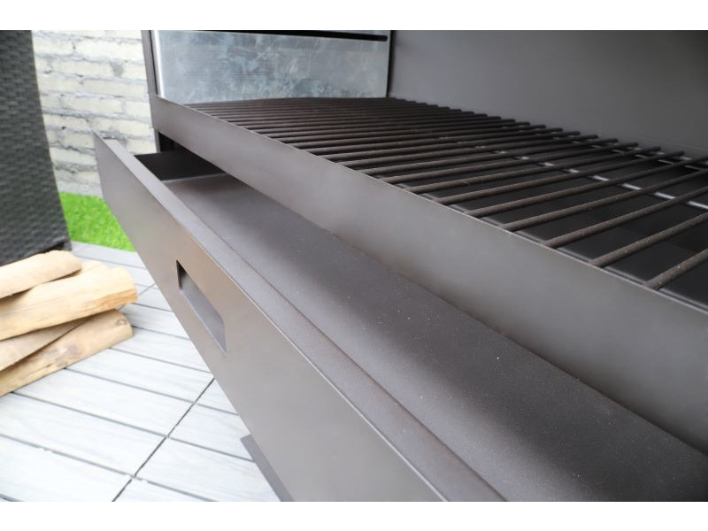 WESTMANN Grill und Kaminofen schwarz