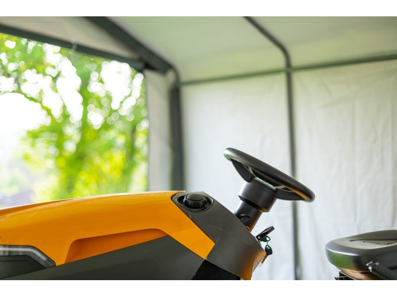 SHELTERLOGIC Folien Garage in-a-BOX 18,13m² 490x370cm GRAU