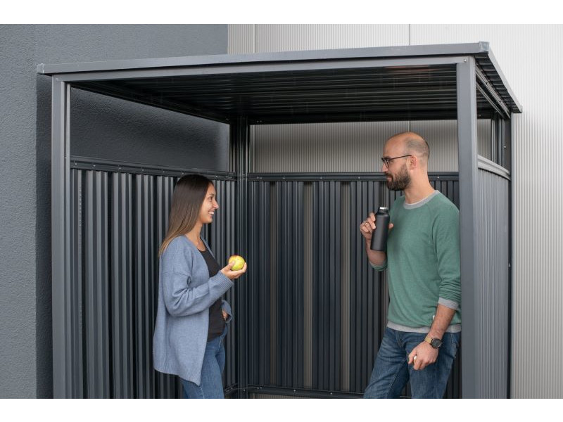 WESTMANN Fahrrad- und Rauchunterstand anthrazit