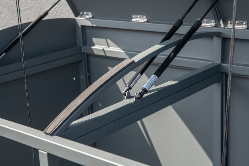 WESTMANN Mülltonnenbox metall Moderna 2x240 l