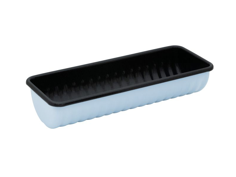 RIESS Email Rehrückenform 30x10 cm BLAU 0637-028