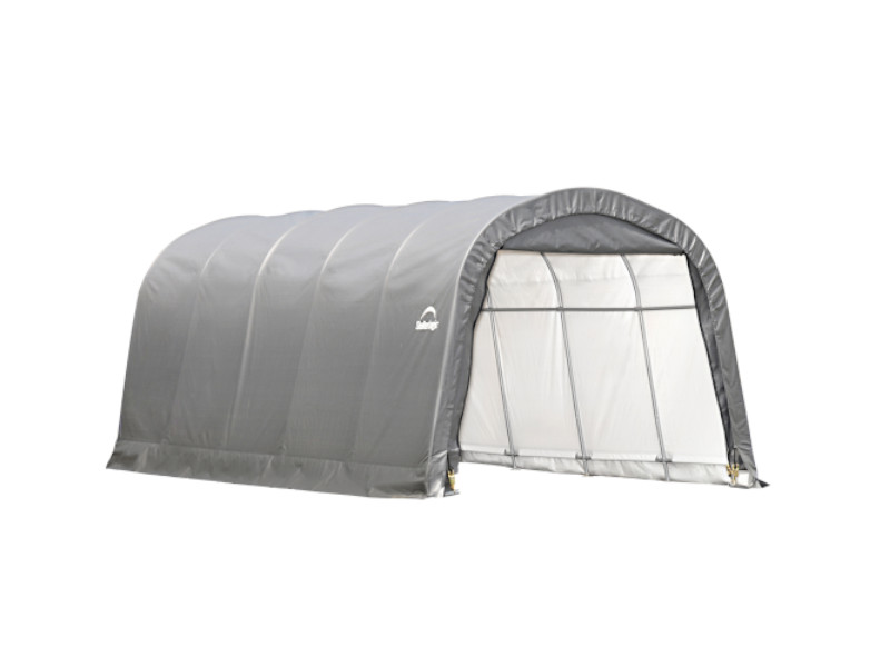 SHELTERLOGIC Folien Garage in-a-BOX 22,57m² 600x370cm GRAU