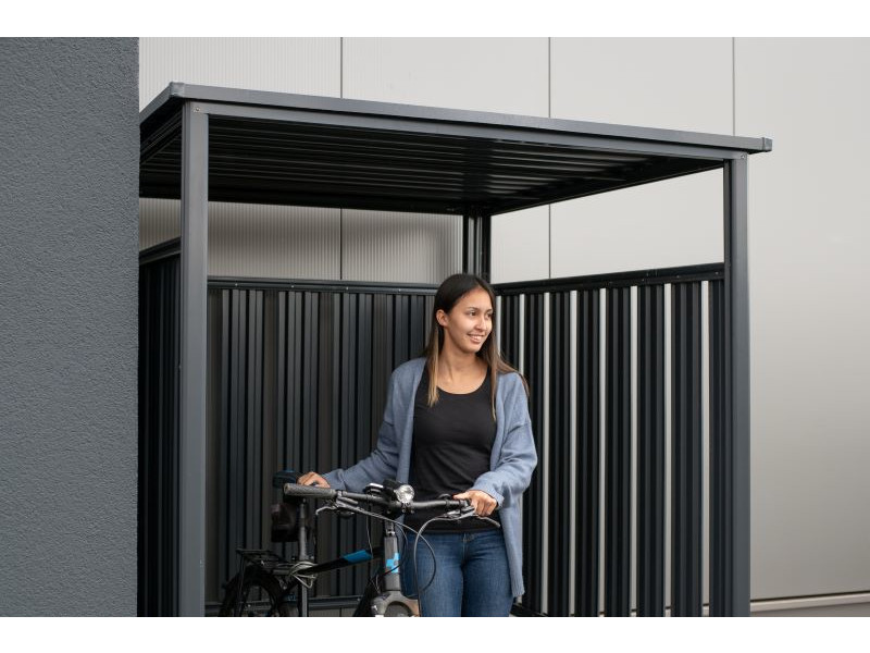 WESTMANN Fahrrad- und Rauchunterstand anthrazit