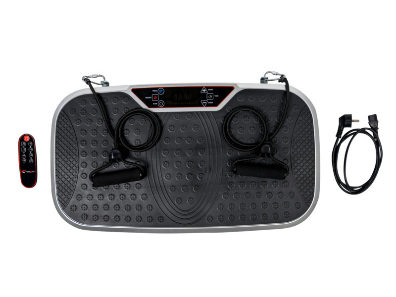 CHRISTOPEIT Vibrationsplatte 3000 silber/schwarz