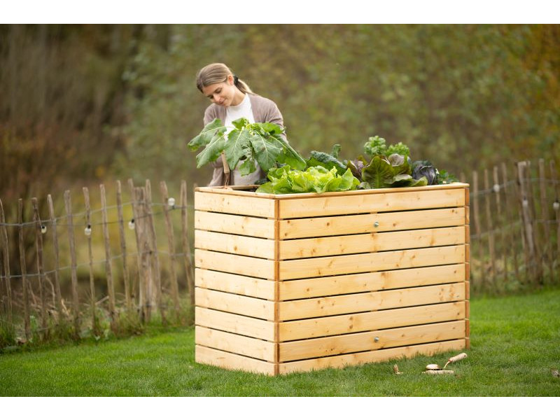 WESTMANN Hochbeet Fichte 130x70x90 cm natur