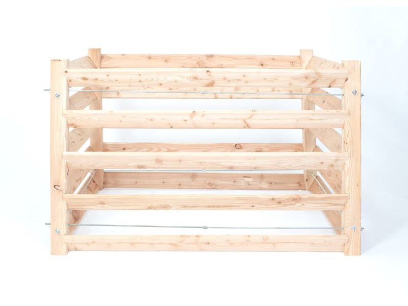 WESTMANN Komposter Lärche 130x100x80 cm